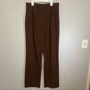ST JOHN SPORT BY MARIE GRAY Brown Trousers Pants Slack Women’s Size 10